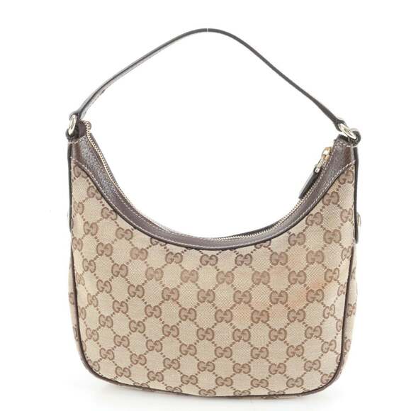 GUCCI Brown Leather Shoulder Bag - Picture 3 of 9